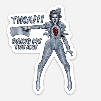 Tin Woman Sticker